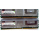 Серверная память 1024Mb (1Gb) DDR2 ECC FB Hynix PC2-5300F (Камышин)